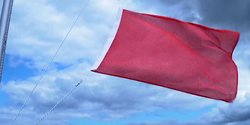 rote Flagge