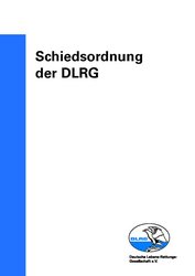 Die Schiedsordnung der DLRG.