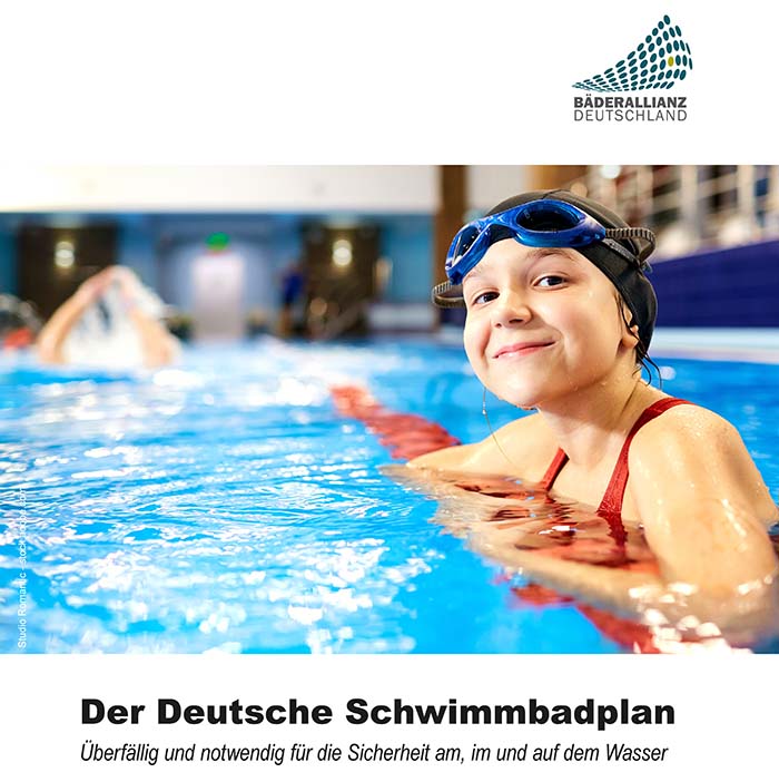 Deutscher Schwimmbadplan Titelseite
